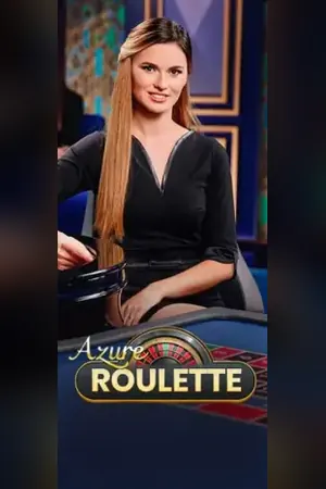 Live Tisch Roulette Azure mit Croupier