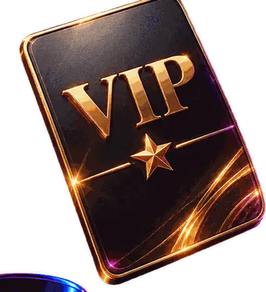 Goldene VIP Karte als Sinnbild für das Cashback im Club von DJ Casino